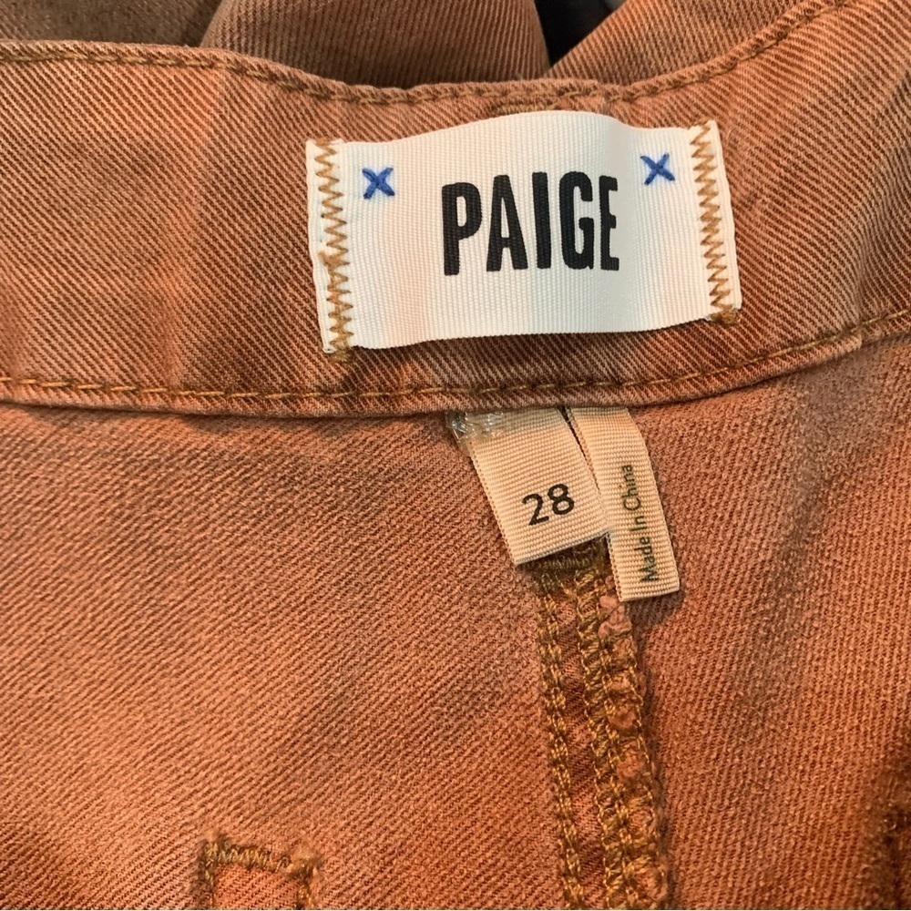Paige Jeans Carly Wide Leg in Vintage Mocha - Picture 6 of 10